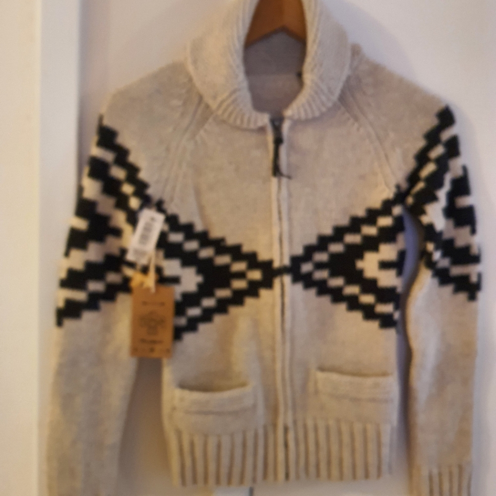 TNA Sea To Sky Aztec Sweater Zs: XS